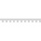 Ekena Millwork Matthews Architectural Grade PVC Dentil Block Trim, 8"H x 1"P x 88"L DENP08MAT02 - alternate 5
